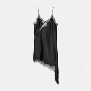 Zara Asymettric Lace Dress